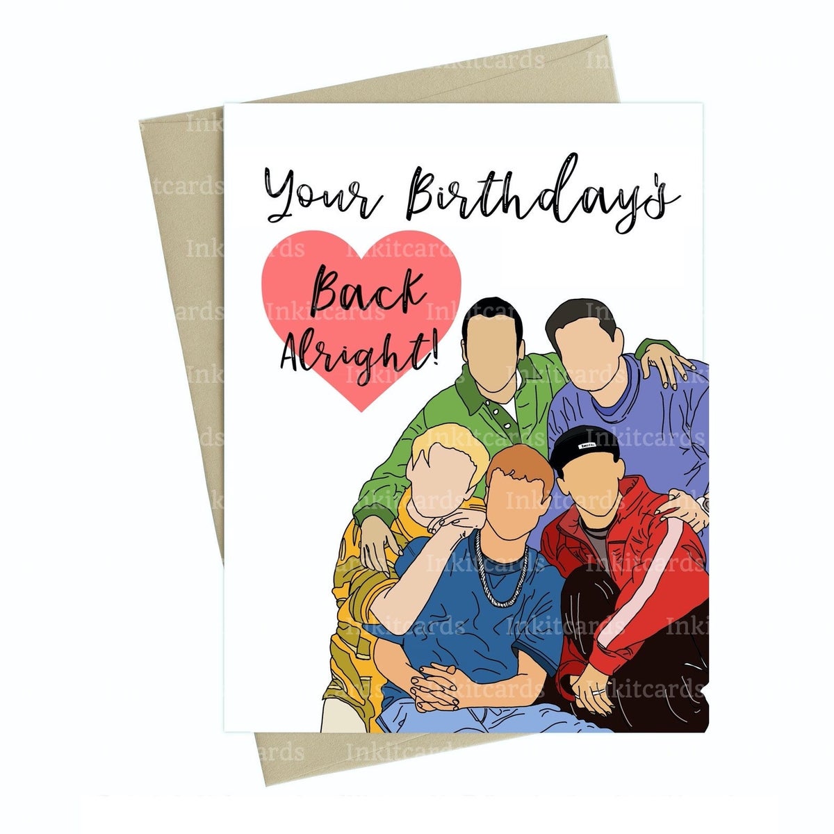 90 s Boy Band Card Bsb Card Giftbar 90-s-boy-band-card-bsb-card-giftbar