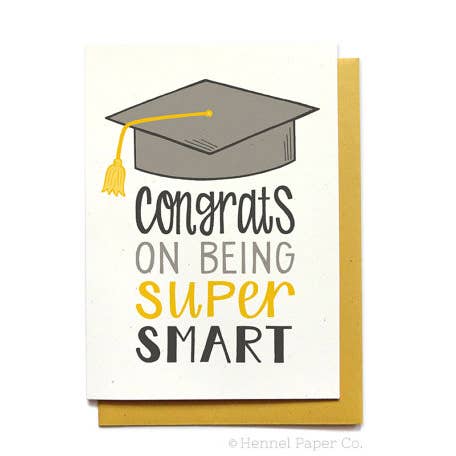 Grad Card - Super Smart