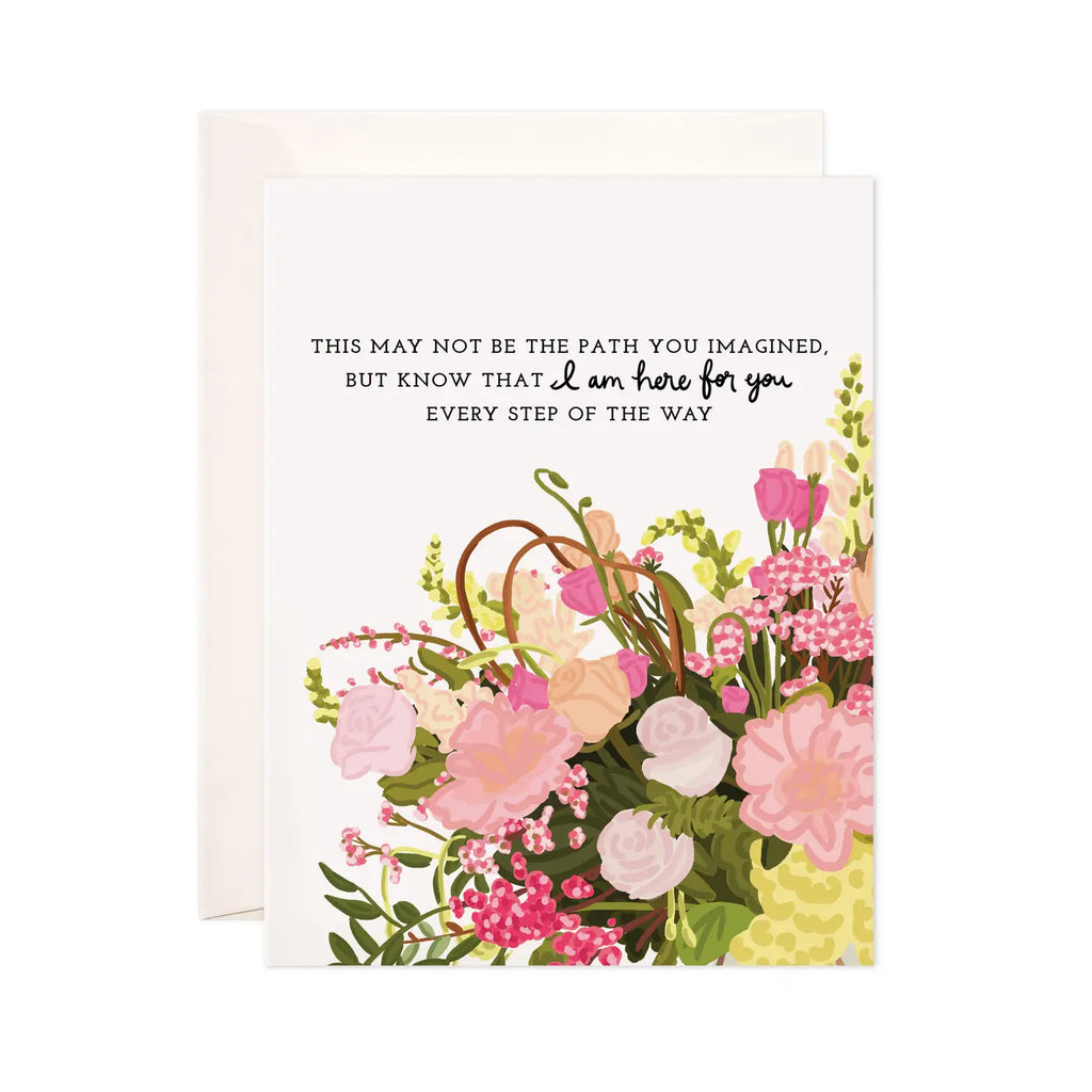 Every Step Greeting Card - Encouragement & Sympathy Card