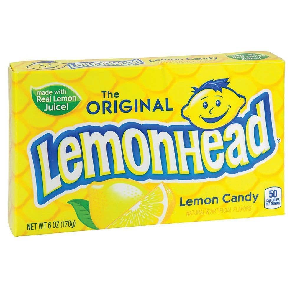 Lemonhead Candy 5oz Theater Box