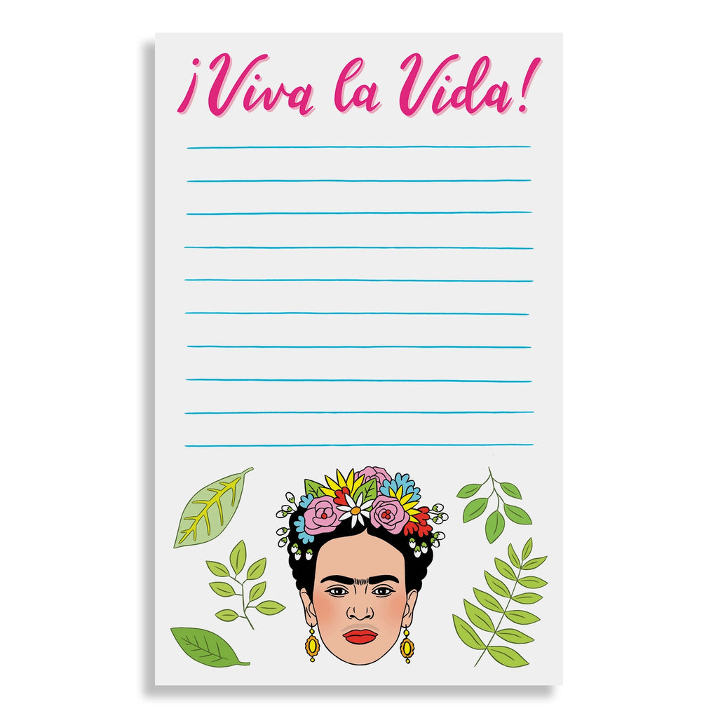 Notepad: Frida Viva La Vida