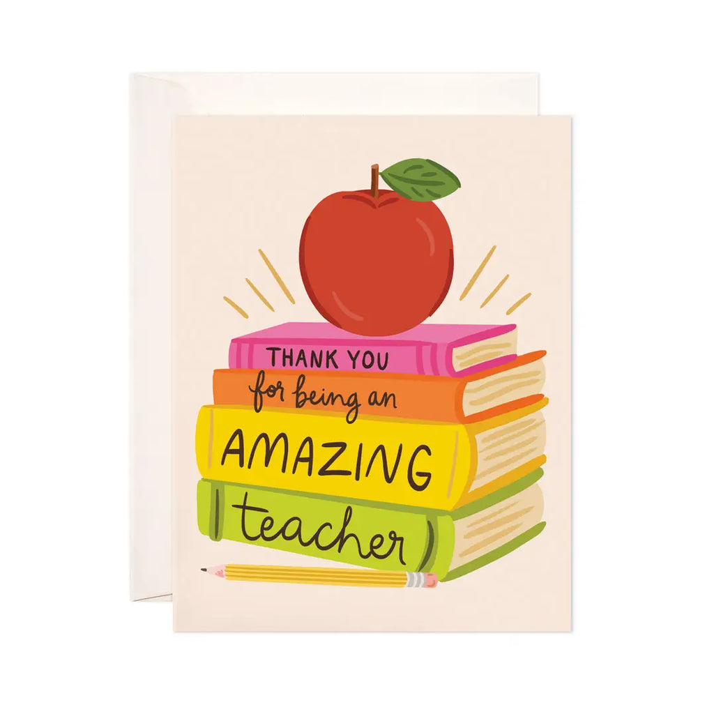 Amazing Teacher Greeting Card - Back To School, Teacher Gift