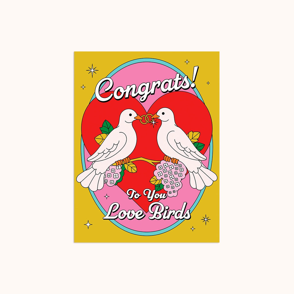 Love Birds | Wedding Card