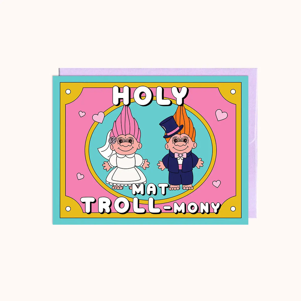 Holy Mat-Troll-Mony | Wedding Card