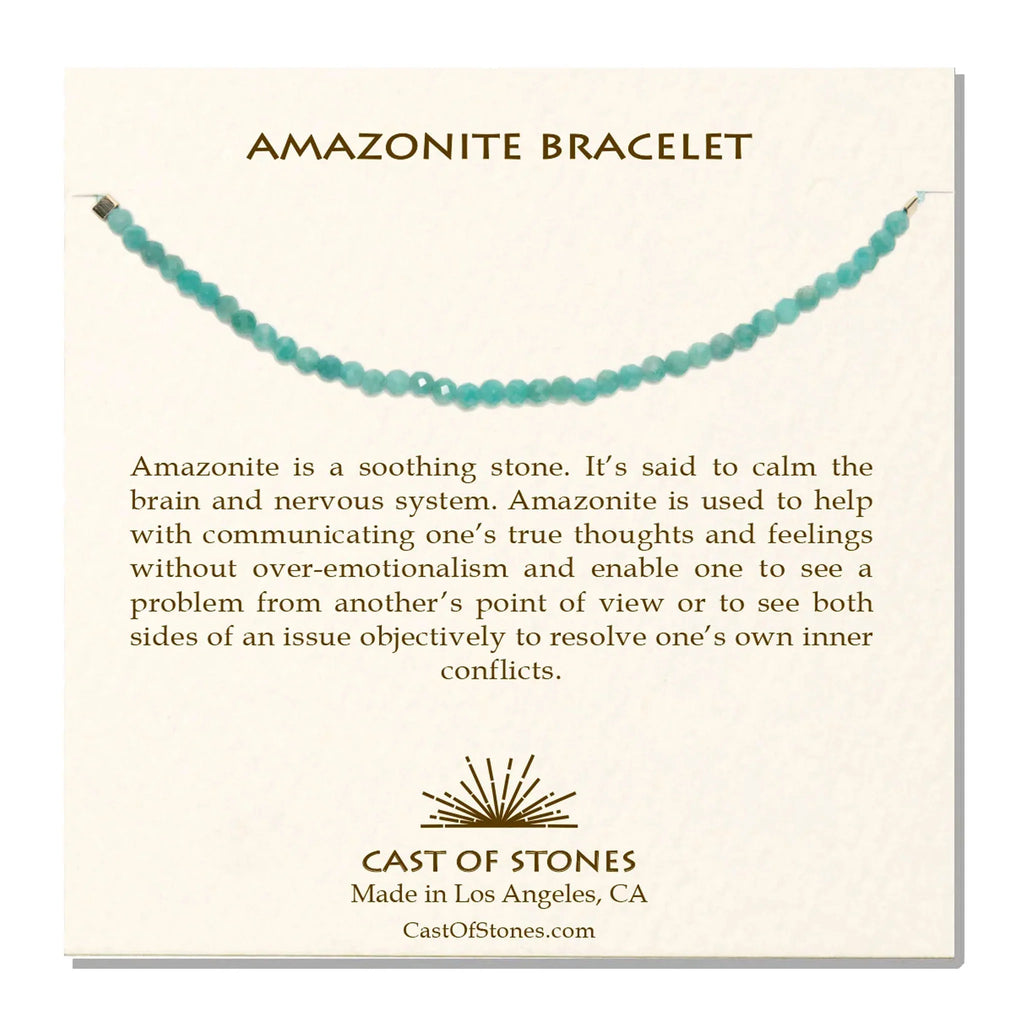 Amazonite Gemstone Bracelet