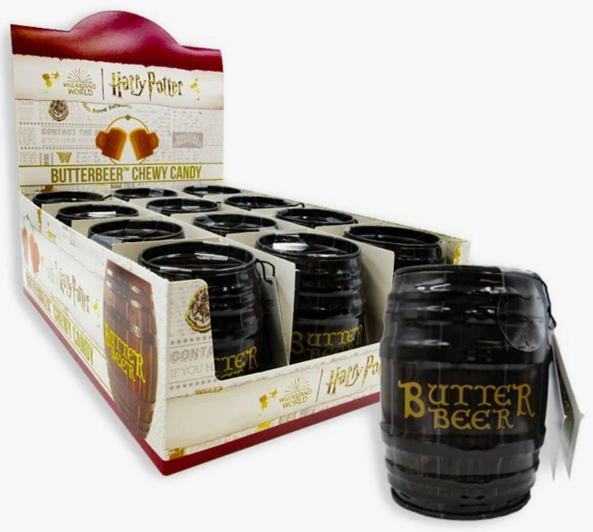 Jelly Belly Harry Potter Butterbeer Chewy Candy Tin Giftbar
