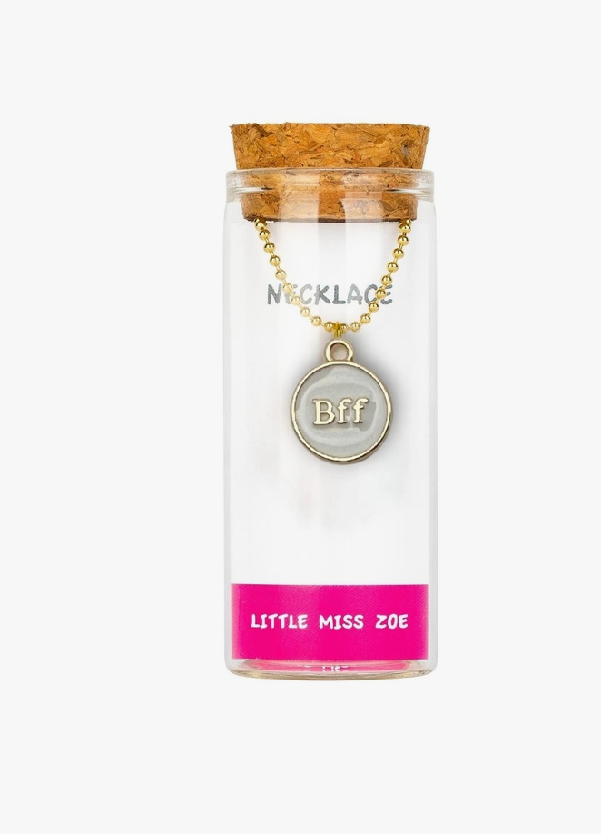 BFF Disc Necklace in A Bottle