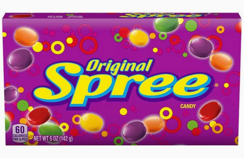 Spree Candy Theater Size Box