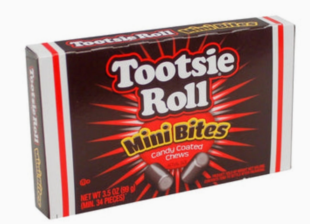 Tootsie Roll Mini Bites Chocolate Theater Box
