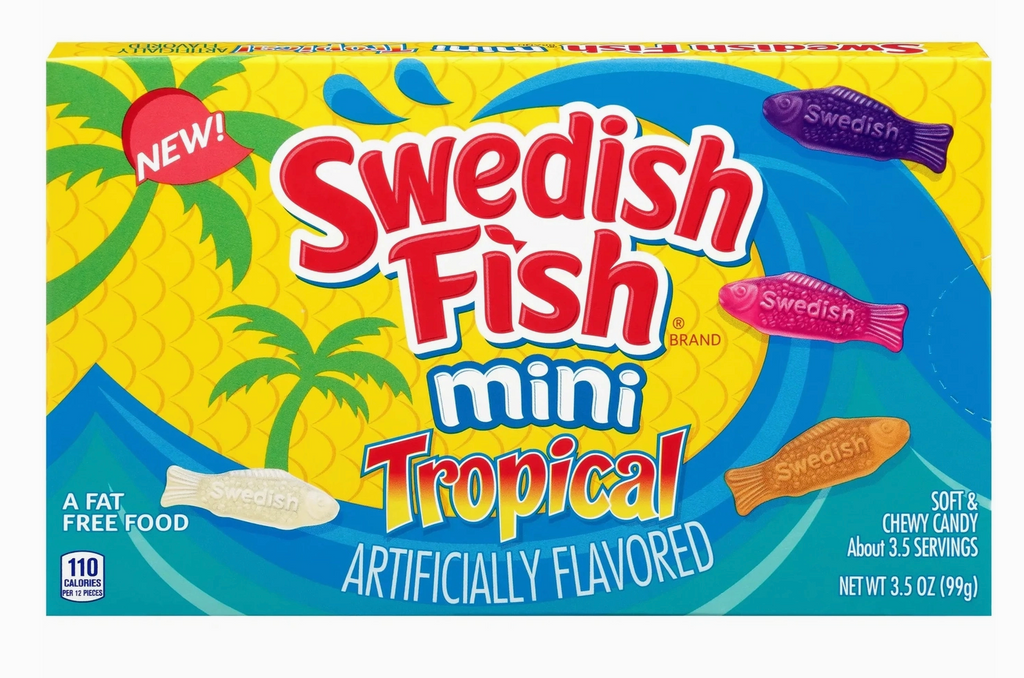 Swedish Fish Mini Tropical Theater Box