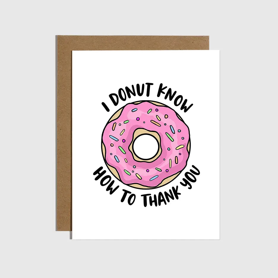 Donut Know How Card