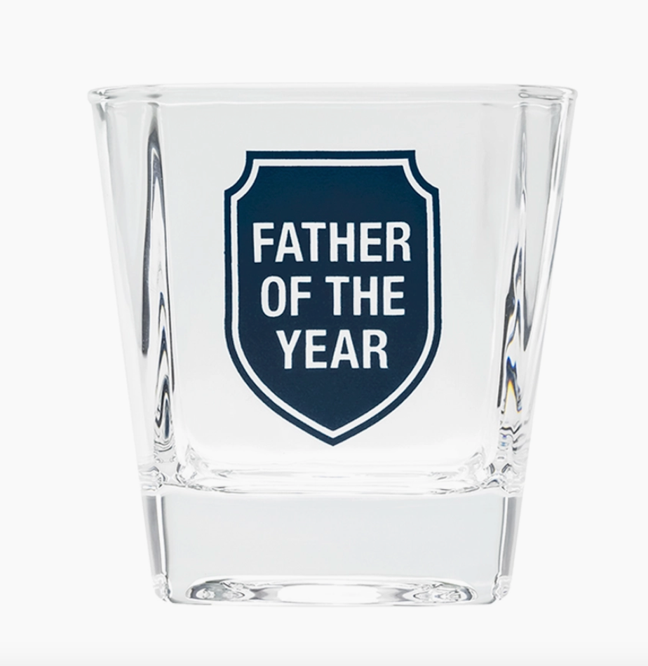 Father of the Year Rocks Glass