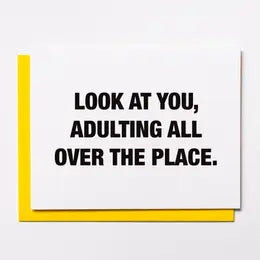 Adulting All Over Card