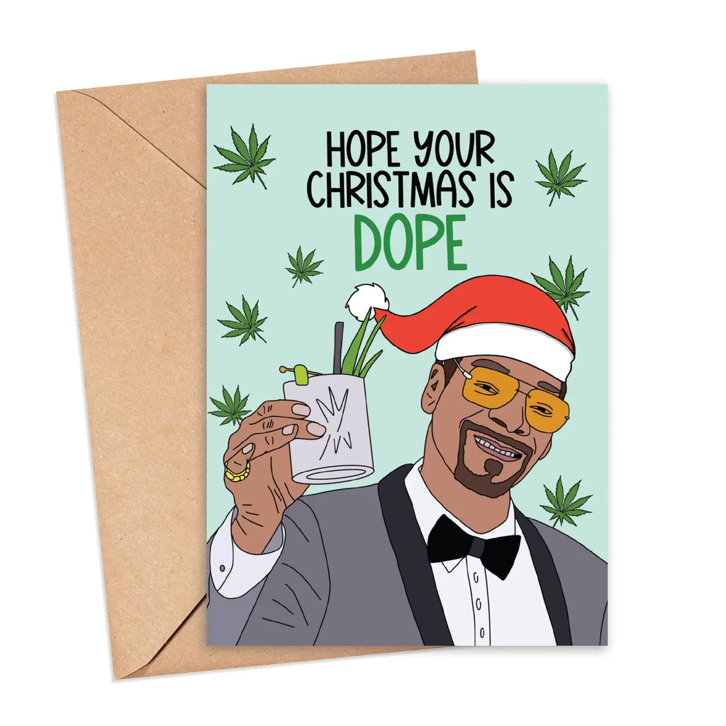 Snoop Dogg Dope Christmas Card