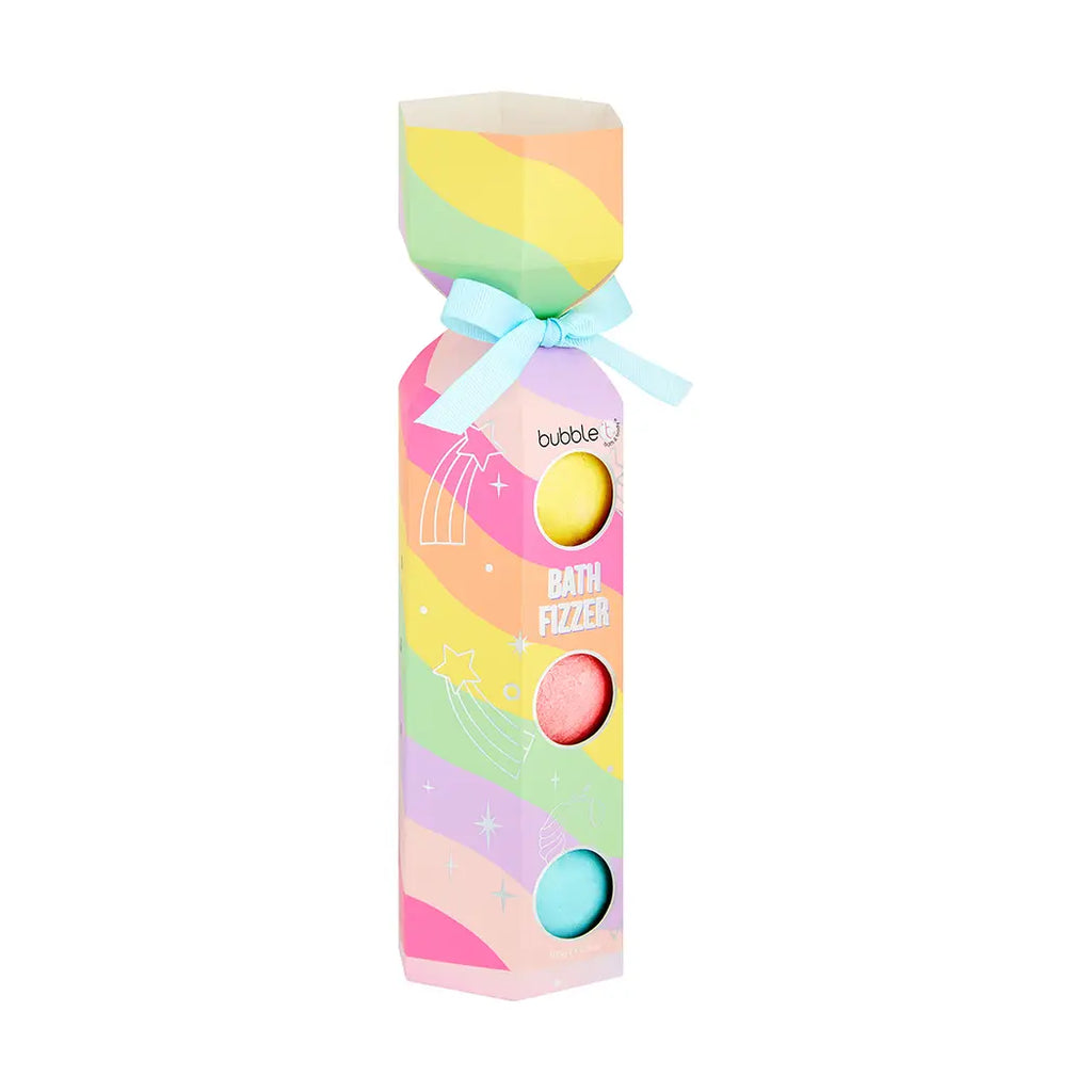 Rainbow Bath Bomb Fizzer Cracker Gift Set