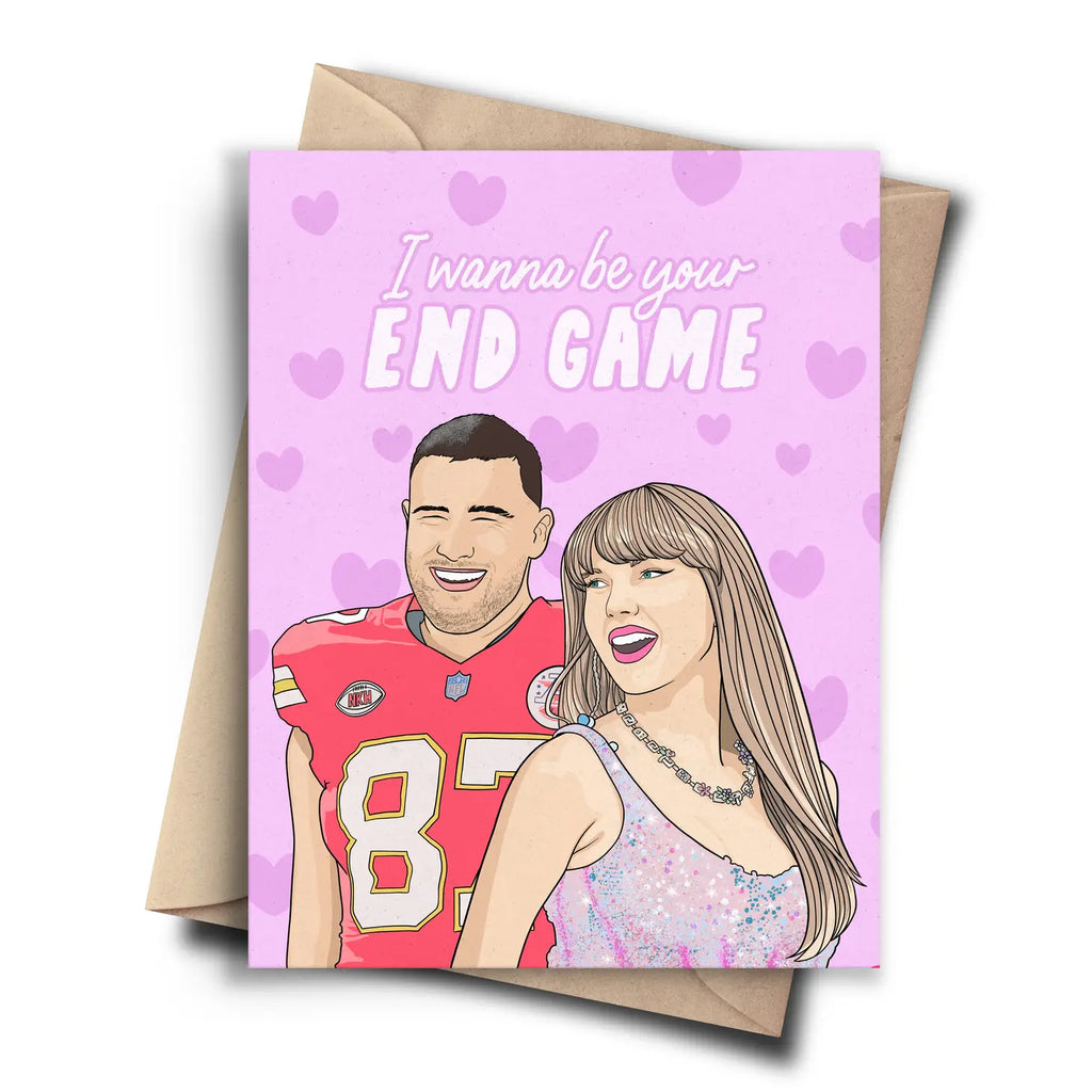 Taylor Swift Travis Kelce Valentine's Day Card