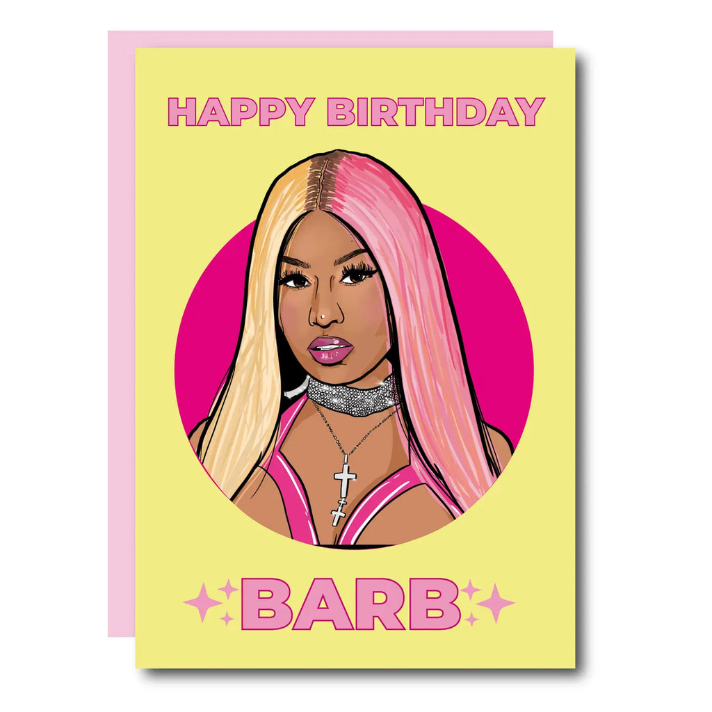 Happy Birthday Barb Nicki Minaj Greeting Card