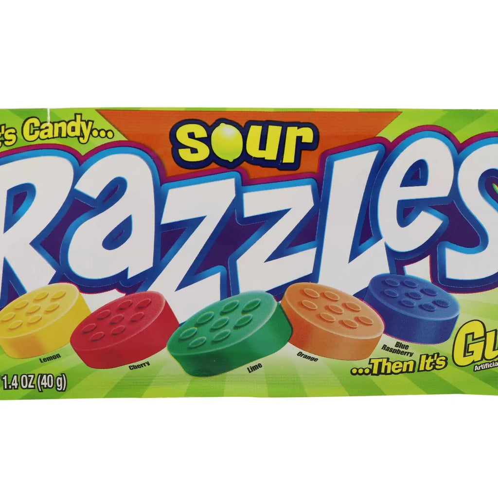 Razzles Candy- Sour Flavor