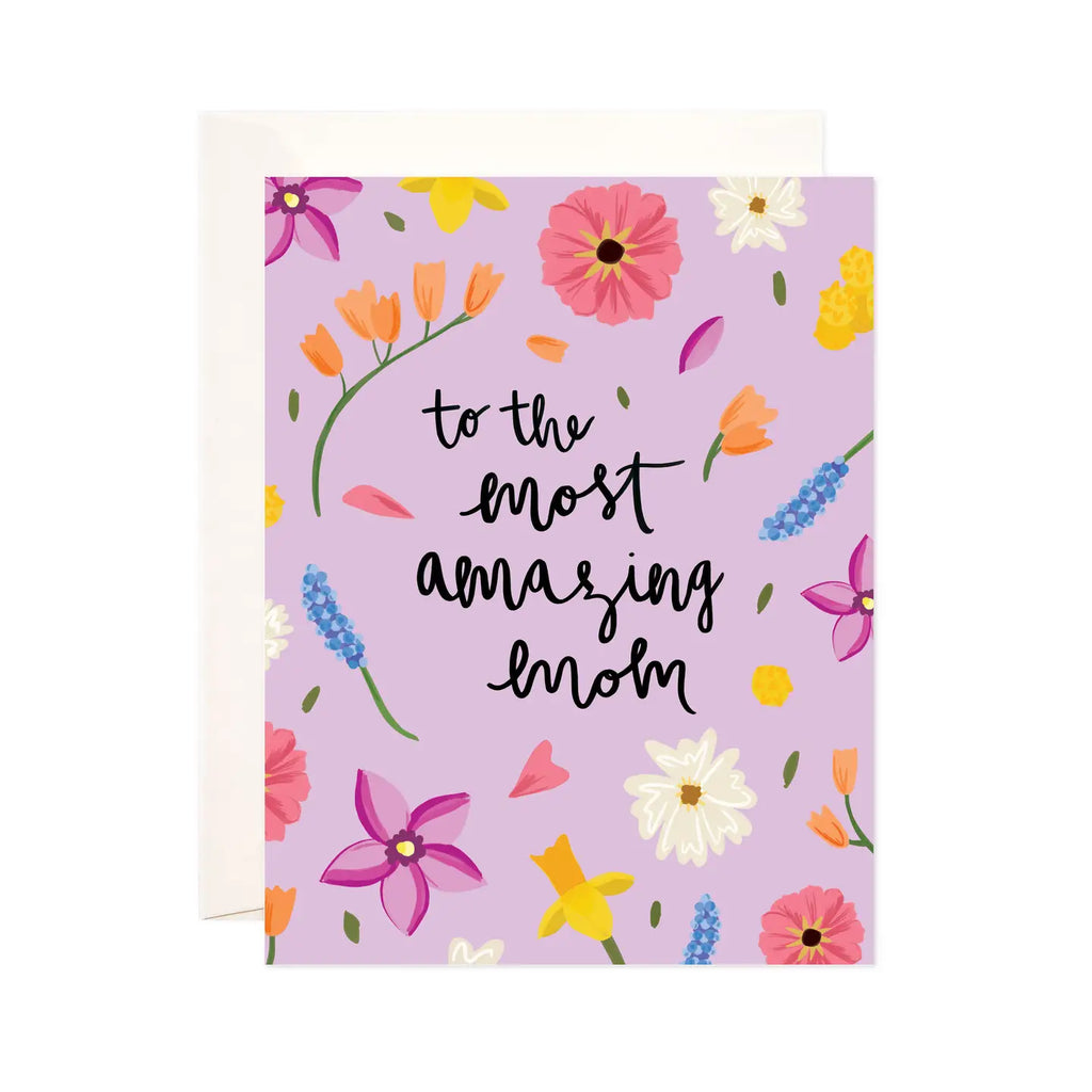 Amazing Mom Greeting Card - Mother's Day Card