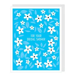 Periwinkle Bridal Shower Card