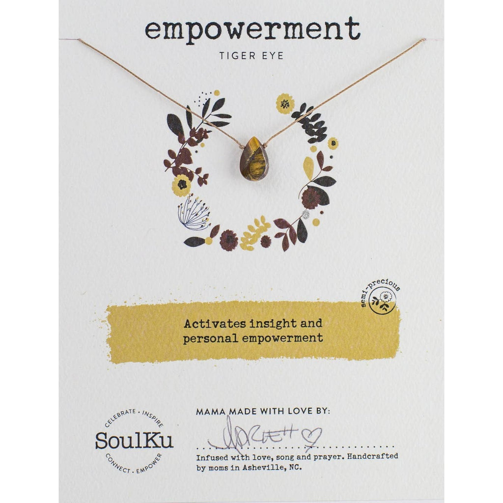 Tiger Eye Soul-Full of Light Necklace Empowerment - SFOL24