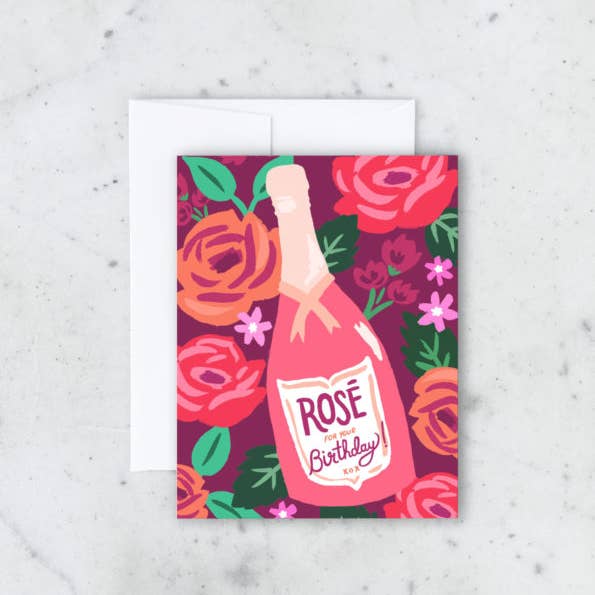 Birthday Rose Card