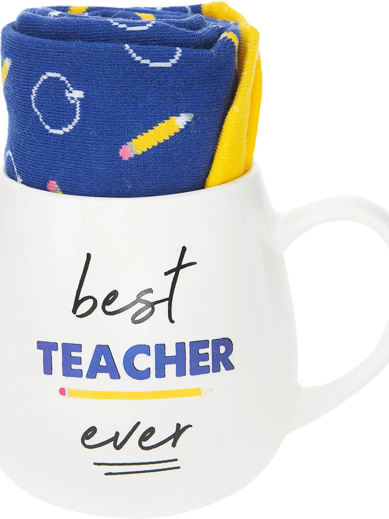 Teacher 15.5 oz Mug and Sock Set