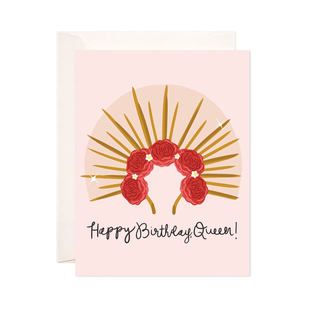 Birthday Queen Greeting Card - Fierce Birthday Card