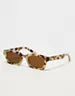 AIRE sculptor festival sunglasses in cookie tortoiseshell