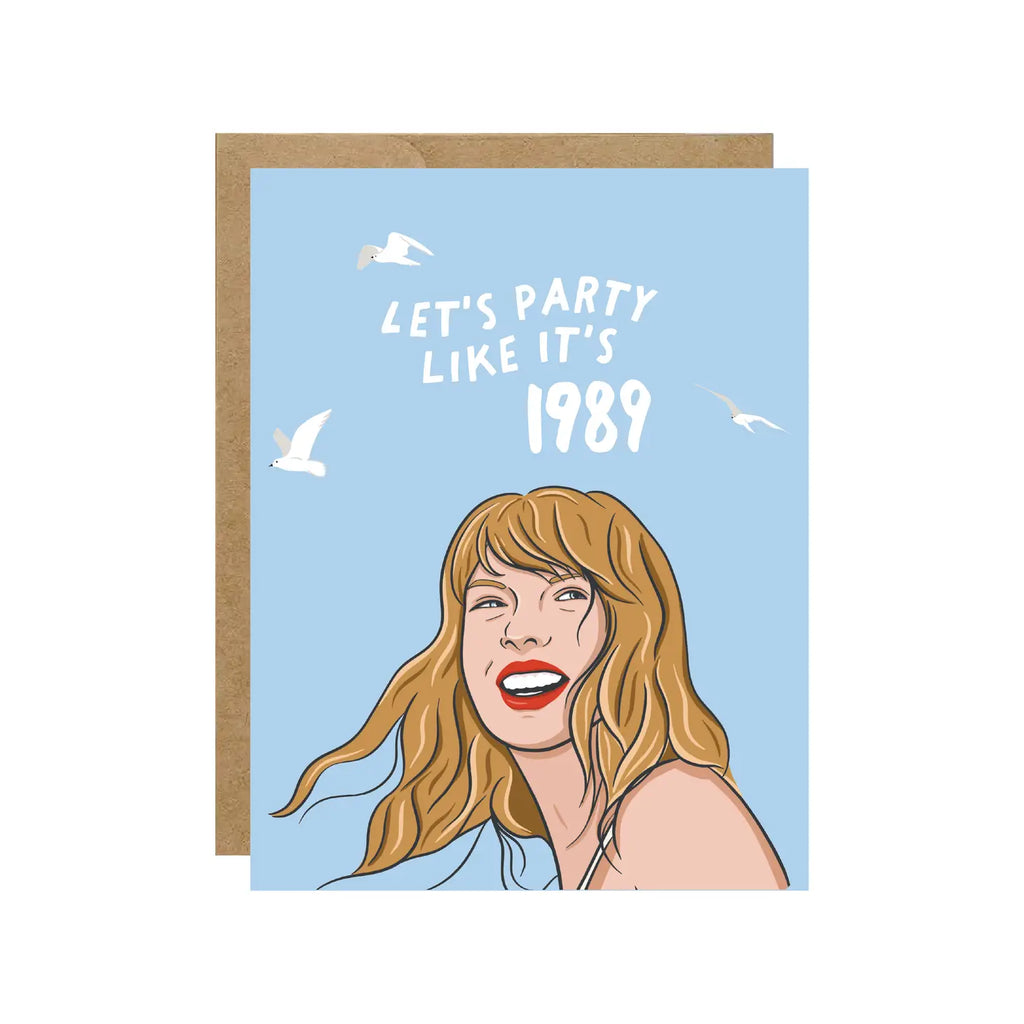 Taylor Let's Party Like It's 1989 Pop Culture Card