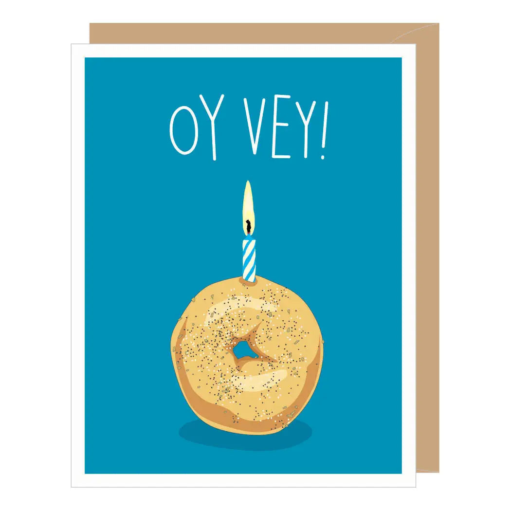 Bagel Birthday Greeting Card | Giftbar