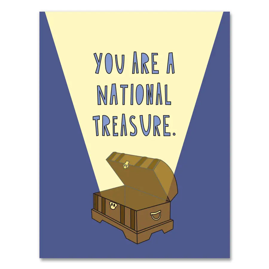 National Treasure Valentines card
