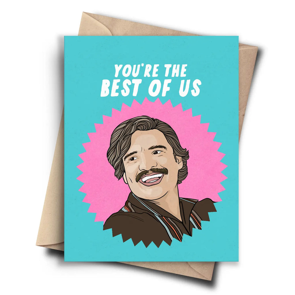Pedro Best of Us Valentine's Day Card