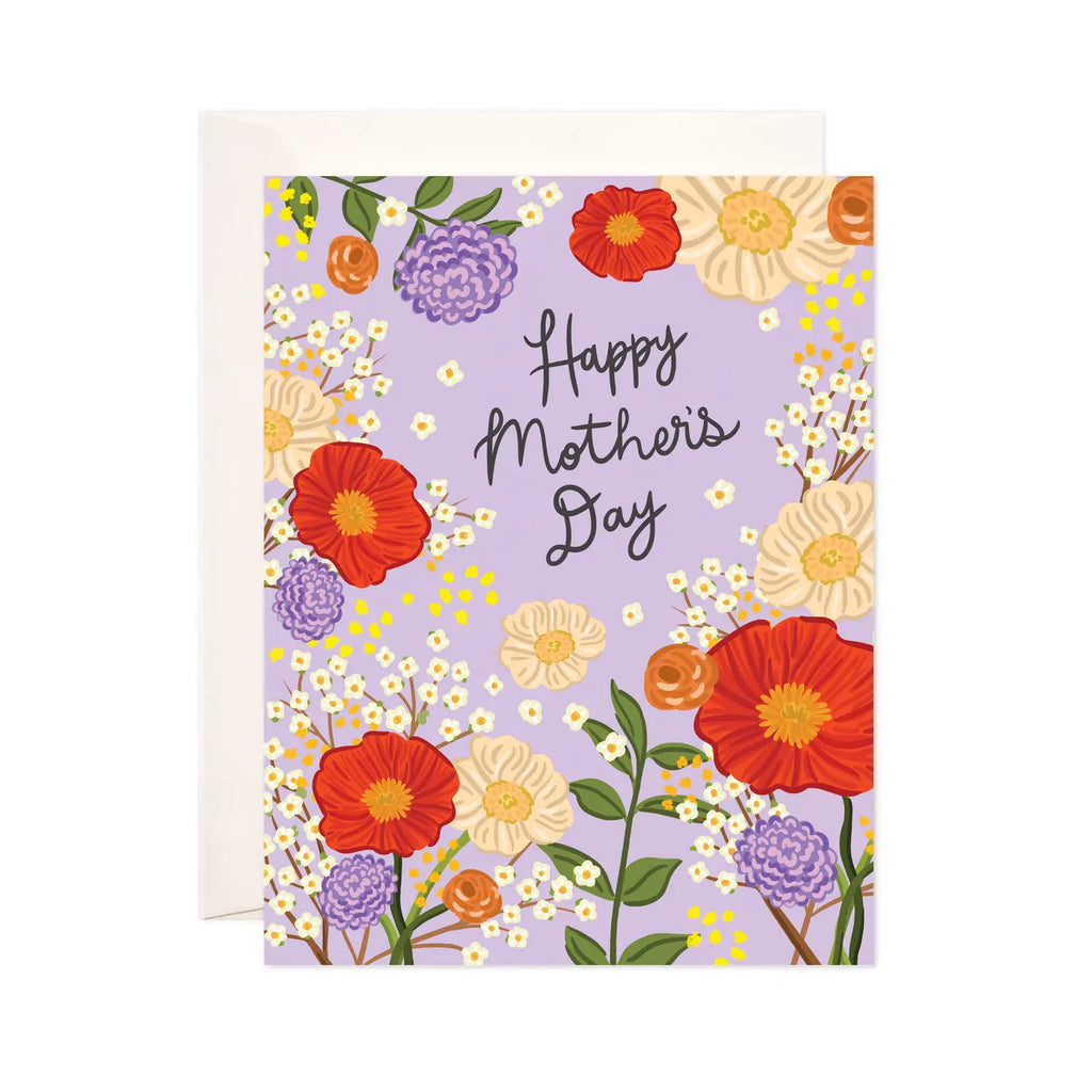 Lilac Mother's Day Greeting Card - Mother's Day Card