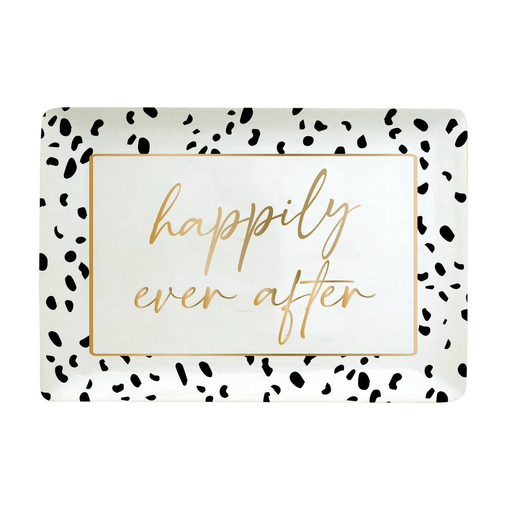 Bridal Ceramic Trinket Tray | Happily Ever After