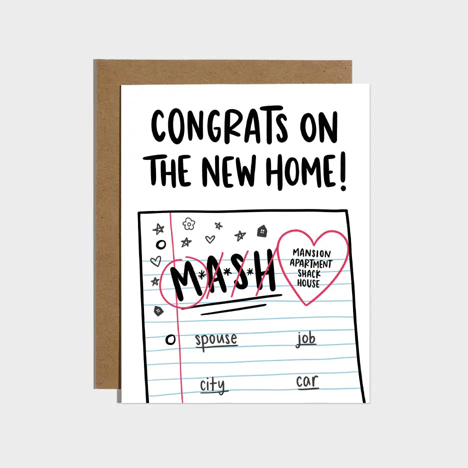 Mash New Home Card