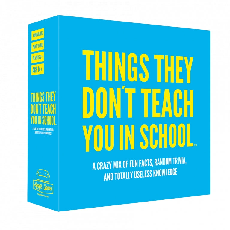 Card Game - Things They Don't Teach You in School