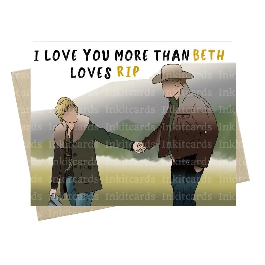 Beth loves Rip Ranch Valentines Card
