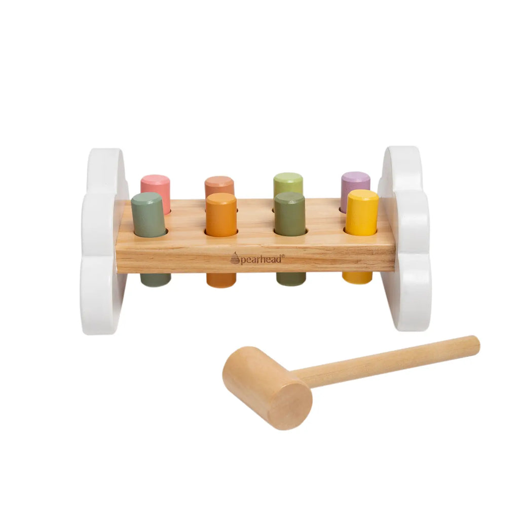 Wooden Hammer Bench Toy, Learning Toy