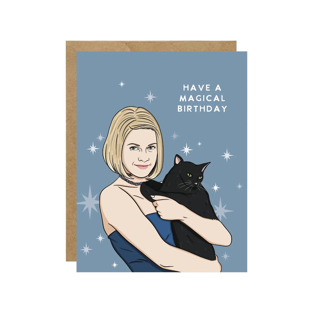 Sabrina Witchy Magical Birthday Pop Culture Birthday Card