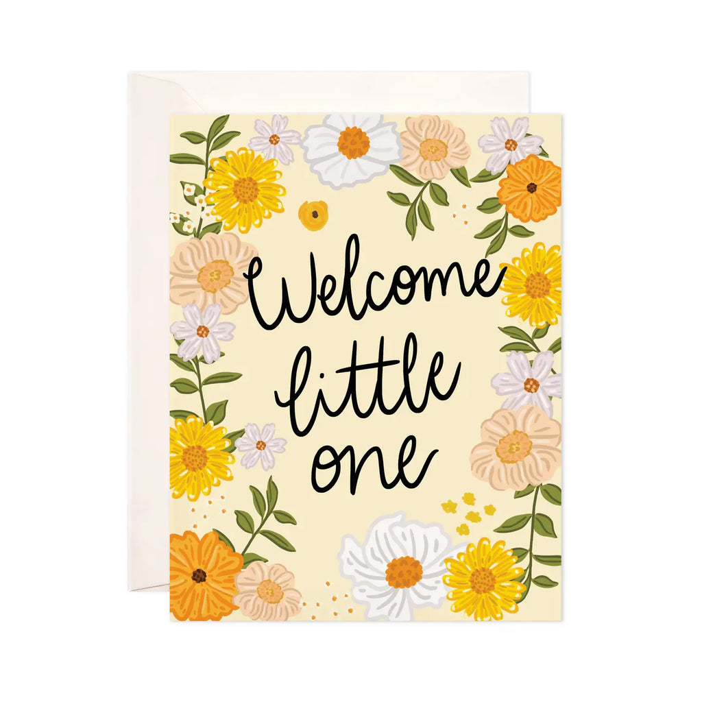 Yellow Little One Greeting Card