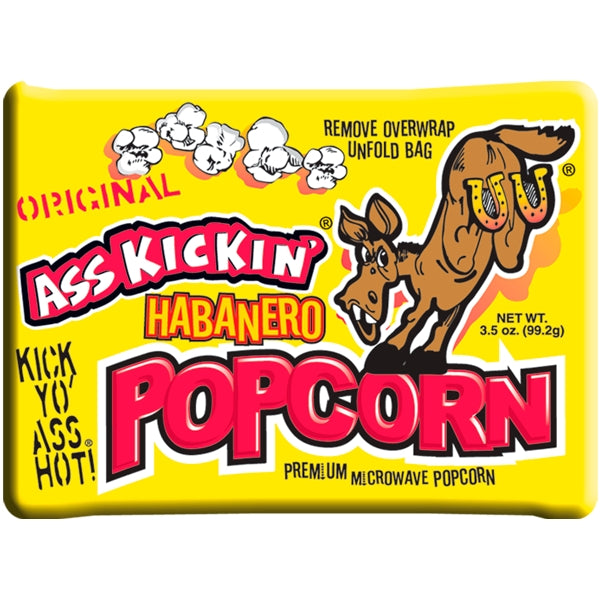 Ass Kickin’ Habanero Popcorn