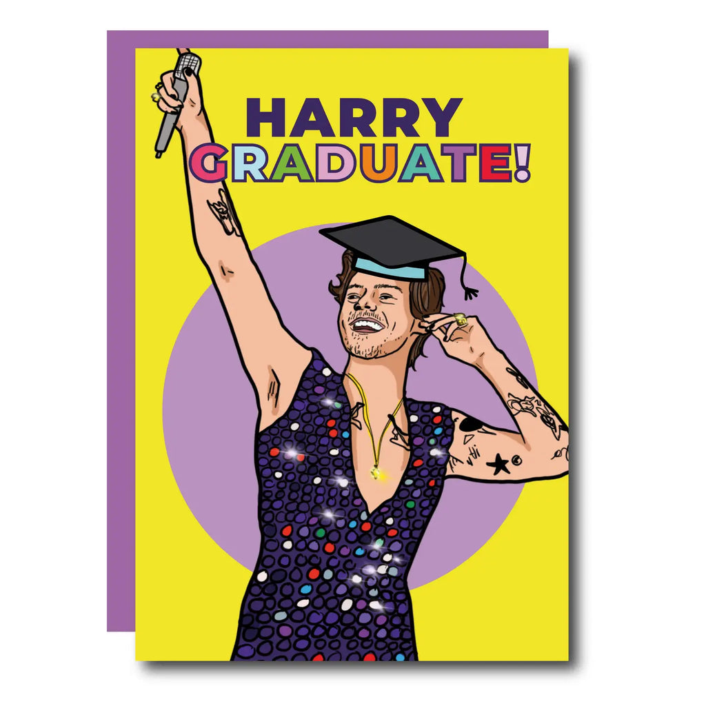 Harry Graduate! Greeting Card