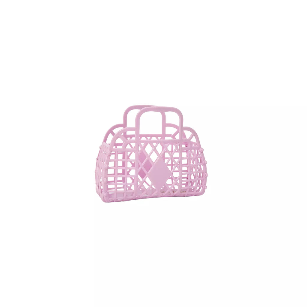 Lilac Mini Retro Basket