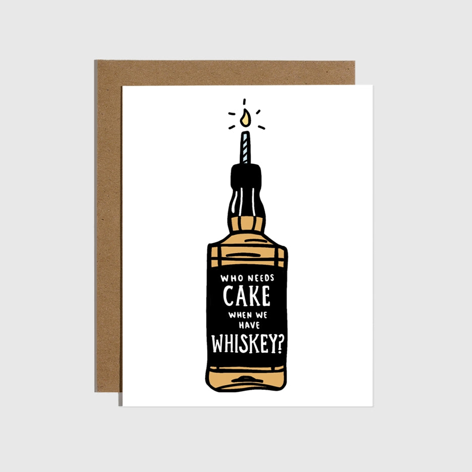 Cake Whiskey Card