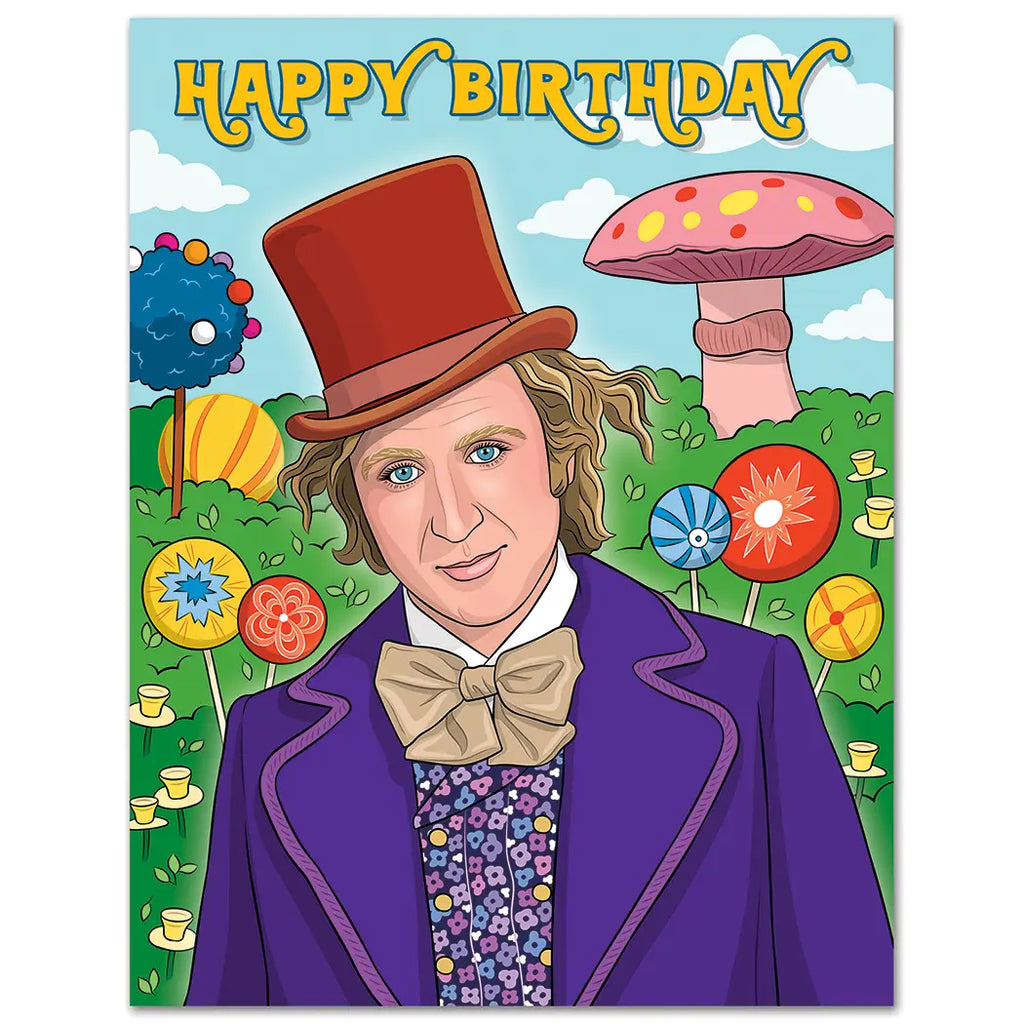 Wonka Birthday Card