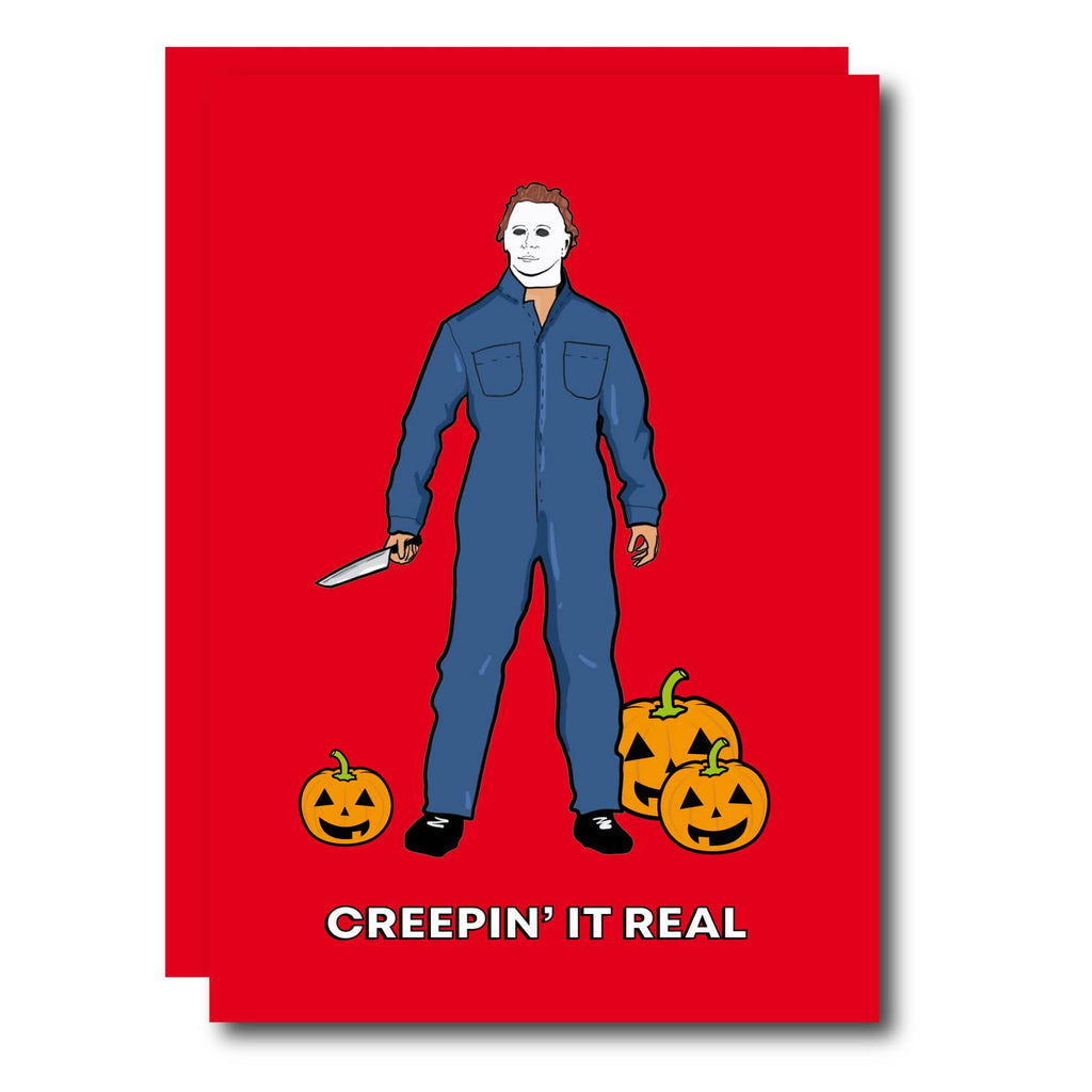 Creepin' It Real Greeting Card