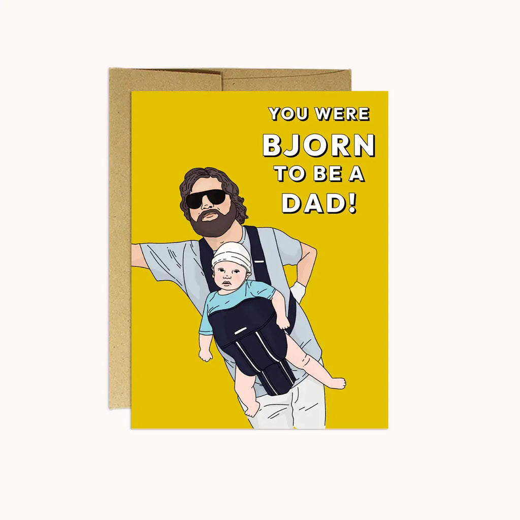 Bjorn To Be a Dad | Father's Day Card