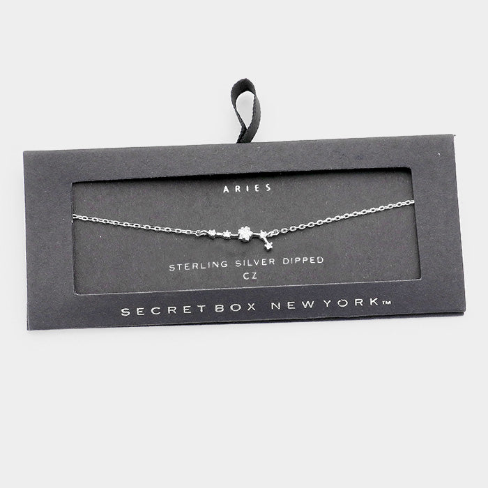 Aries Sterling Silver Charm Bracelet