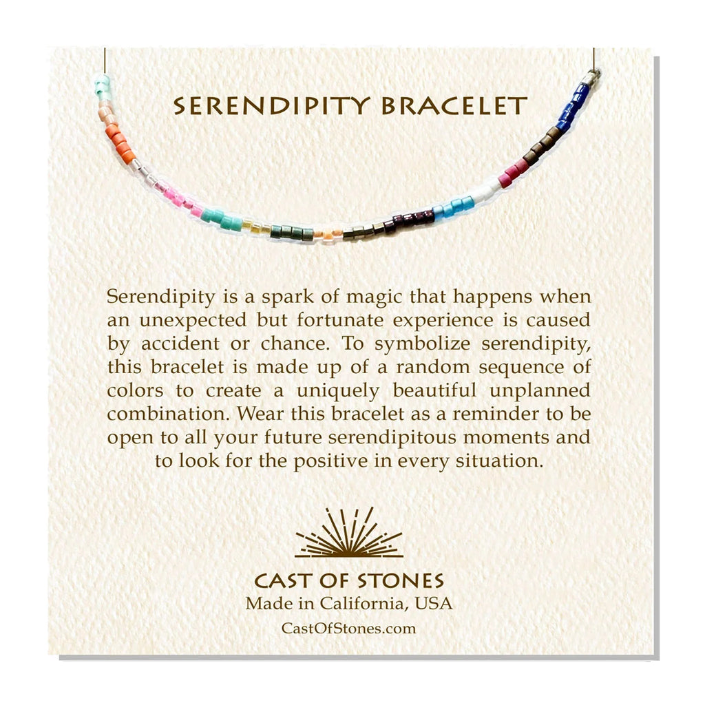 serendipity bracelet- bright